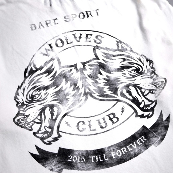 Darc‎ Sport Wolves Club 2015 Till Forever Premium Oversized Tee Large - Picture 3 of 5